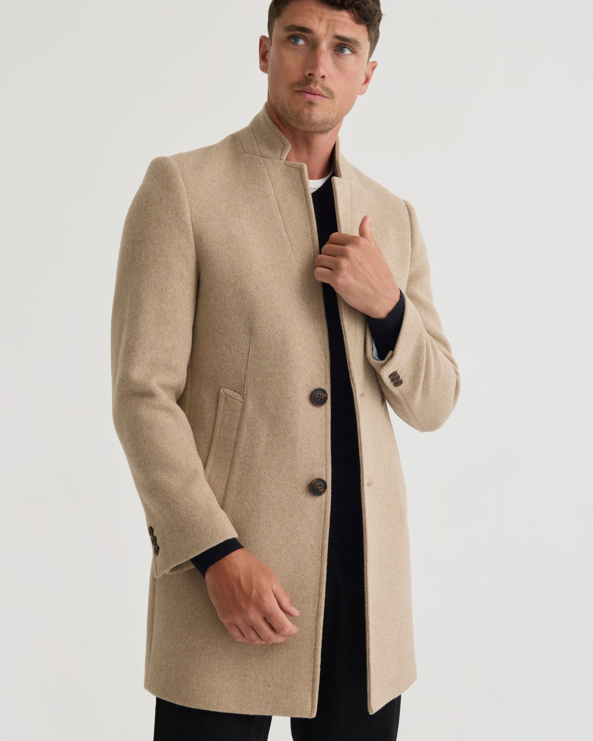 Austin Wool Coat MENS JACKETS AND COATS