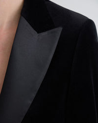 Trixie Stretch Velvet Blazer WOMENS SUITS JKTS COATS