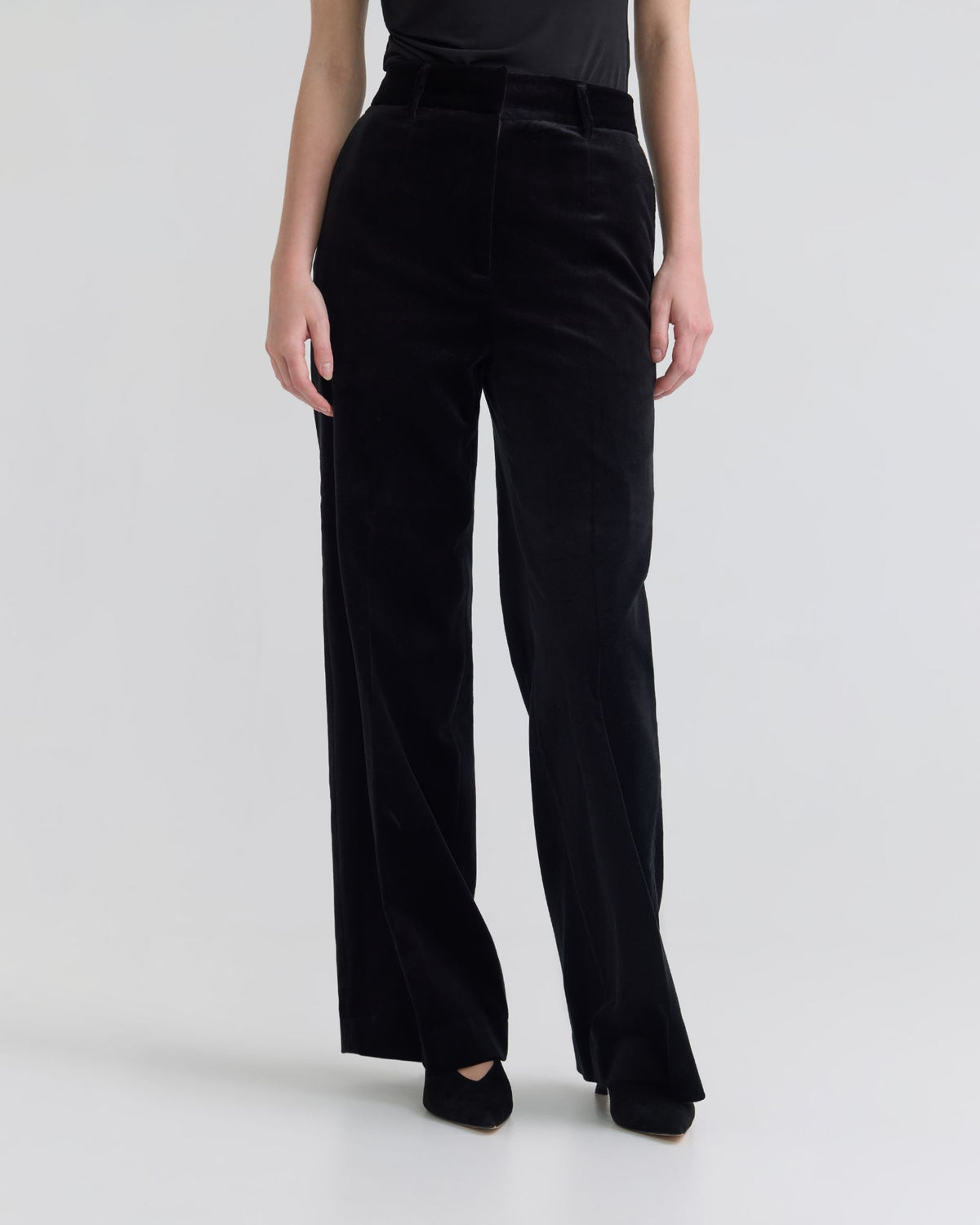 Lydia Stretch Velvet Pants WOMENS PANTS