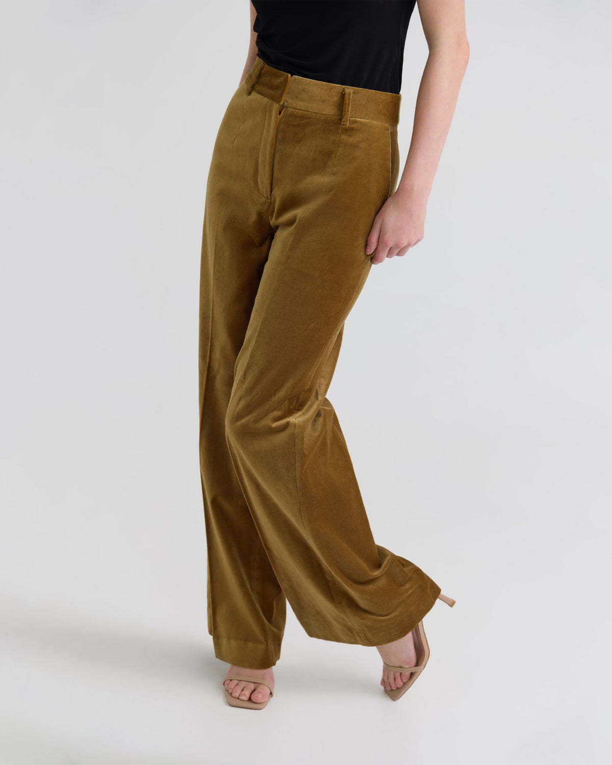 Lydia Stretch Velvet Pants WOMENS PANTS
