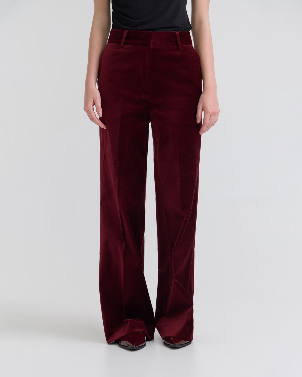 Lydia Stretch Velvet Pants WOMENS PANTS