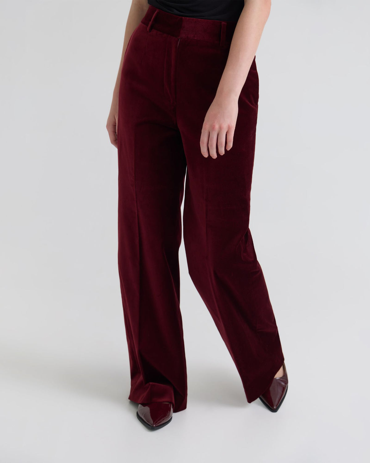 Lydia Stretch Velvet Pants WOMENS PANTS