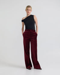 Lydia Stretch Velvet Pants WOMENS PANTS