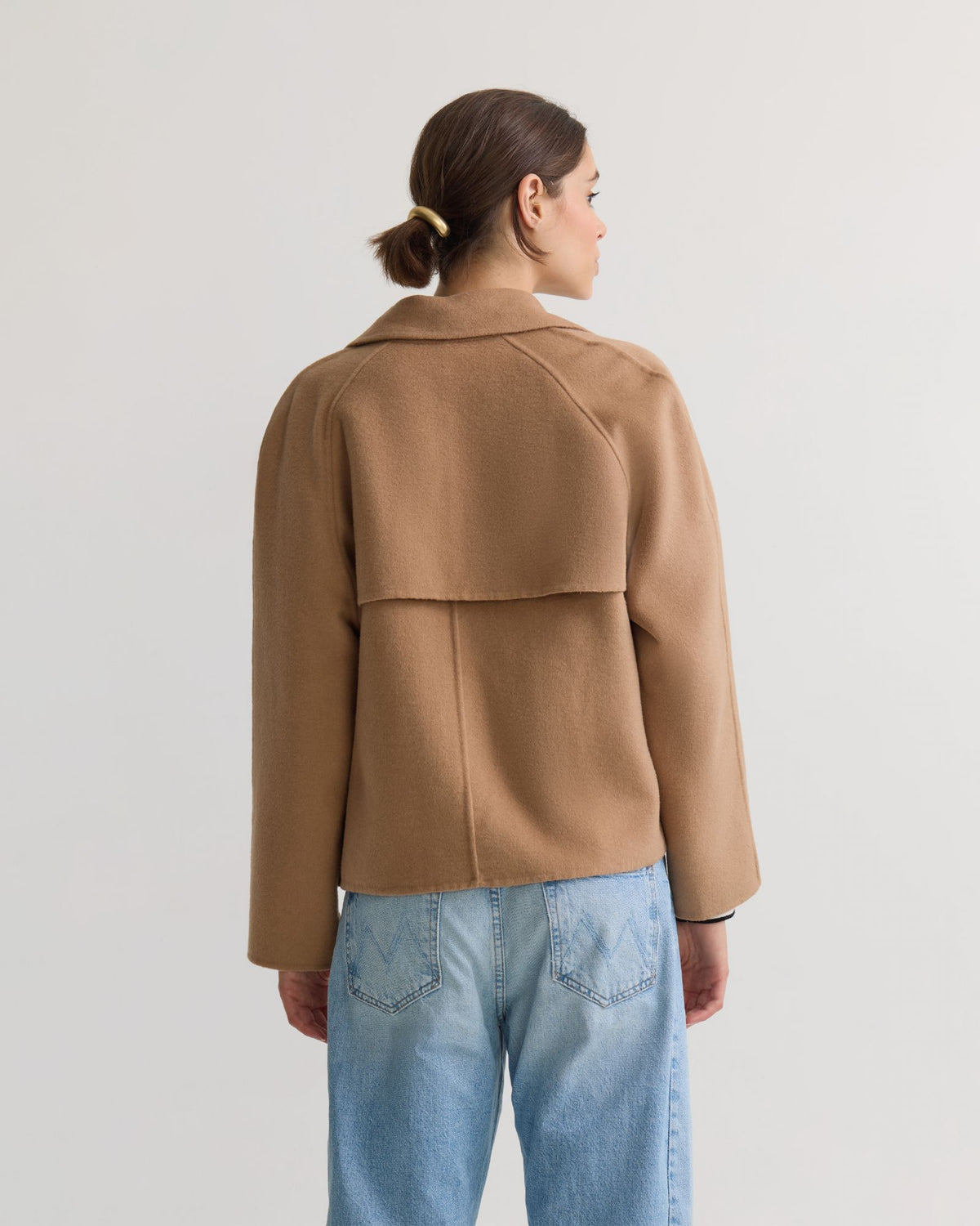 Daisy Wool Crop Trench Jacket WOMENS SUITS JKTS COATS