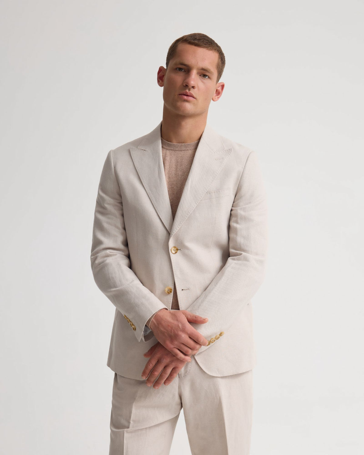 Blake Linen Blazer MENS JACKETS AND COATS