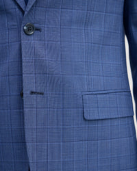 Byron Checked Suit Jacket MENS SUITS