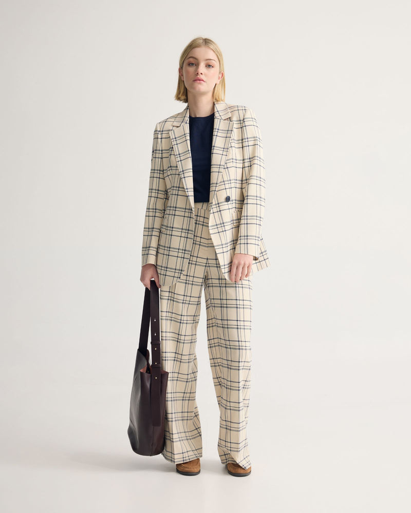 Raffi Checked Suit Jacket WOMENS SUITS JKTS COATS