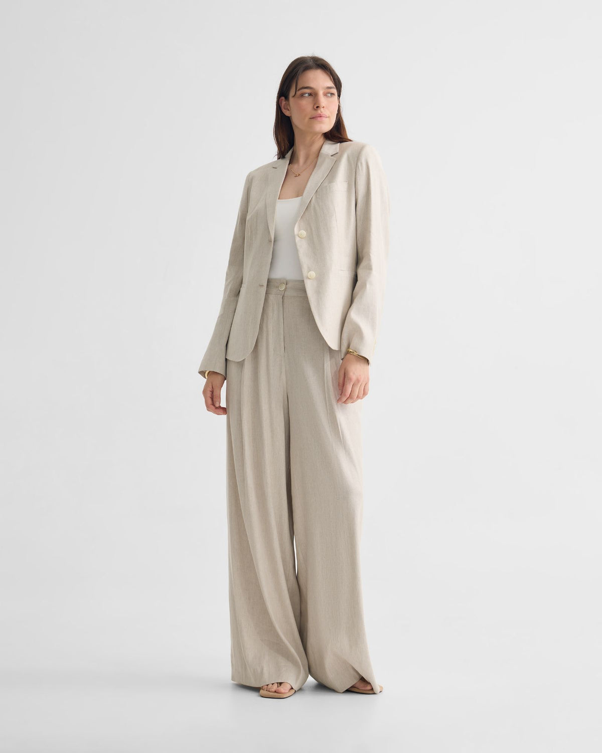 Margot Stretch Linen Pant WOMENS SUITS JKTS COATS