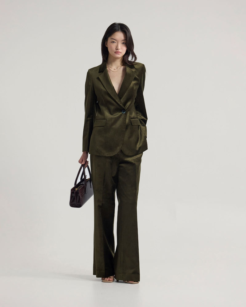 Raffi Velvet Blazer WOMENS SUITS JKTS COATS