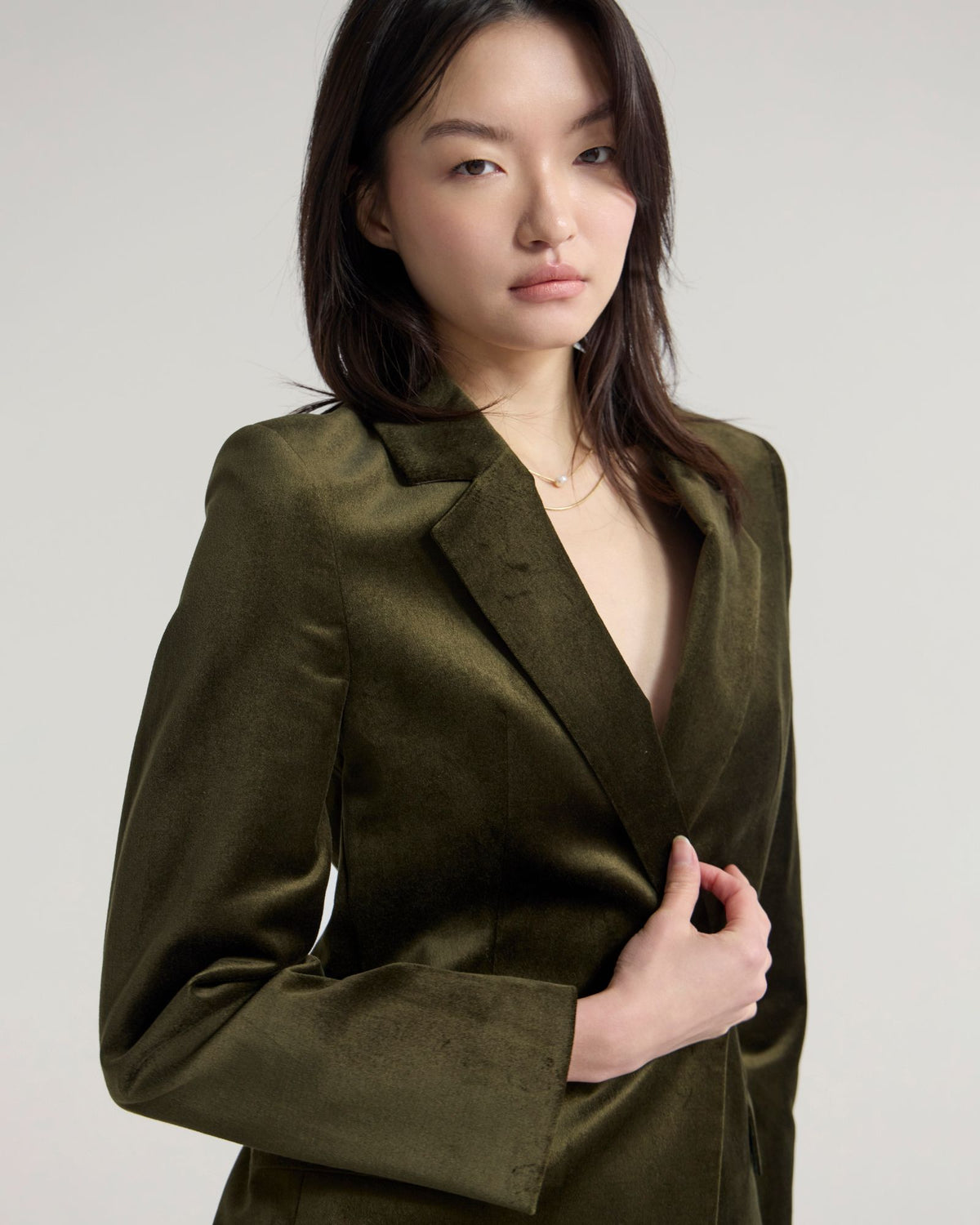 Raffi Velvet Blazer WOMENS SUITS JKTS COATS