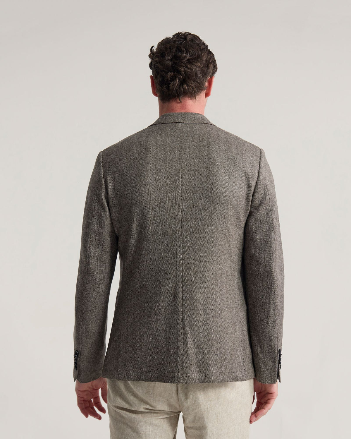 Wordsworth Wool Herringbone Blazer MENS JACKETS AND COATS