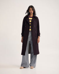 Gemma Wool Rich Trench Coat WOMENS SUITS JKTS COATS