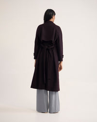 Gemma Wool Rich Trench Coat WOMENS SUITS JKTS COATS