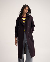 Gemma Wool Rich Trench Coat WOMENS SUITS JKTS COATS