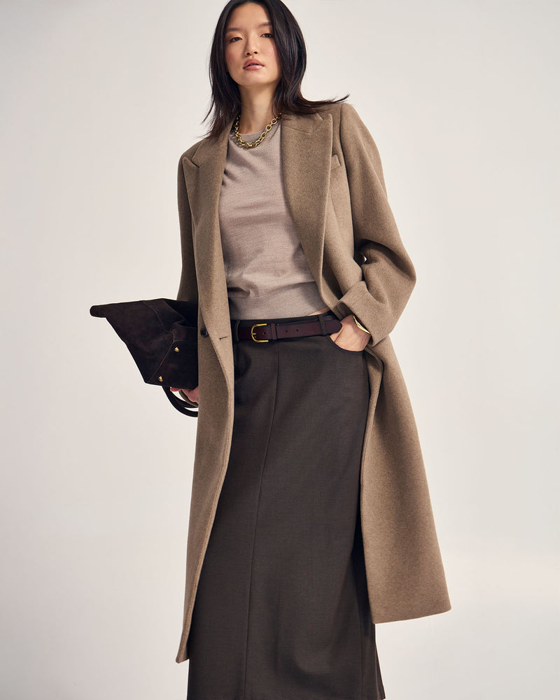 Saskia Double Breasted Wool Rich Coat WOMENS SUITS JKTS COATS