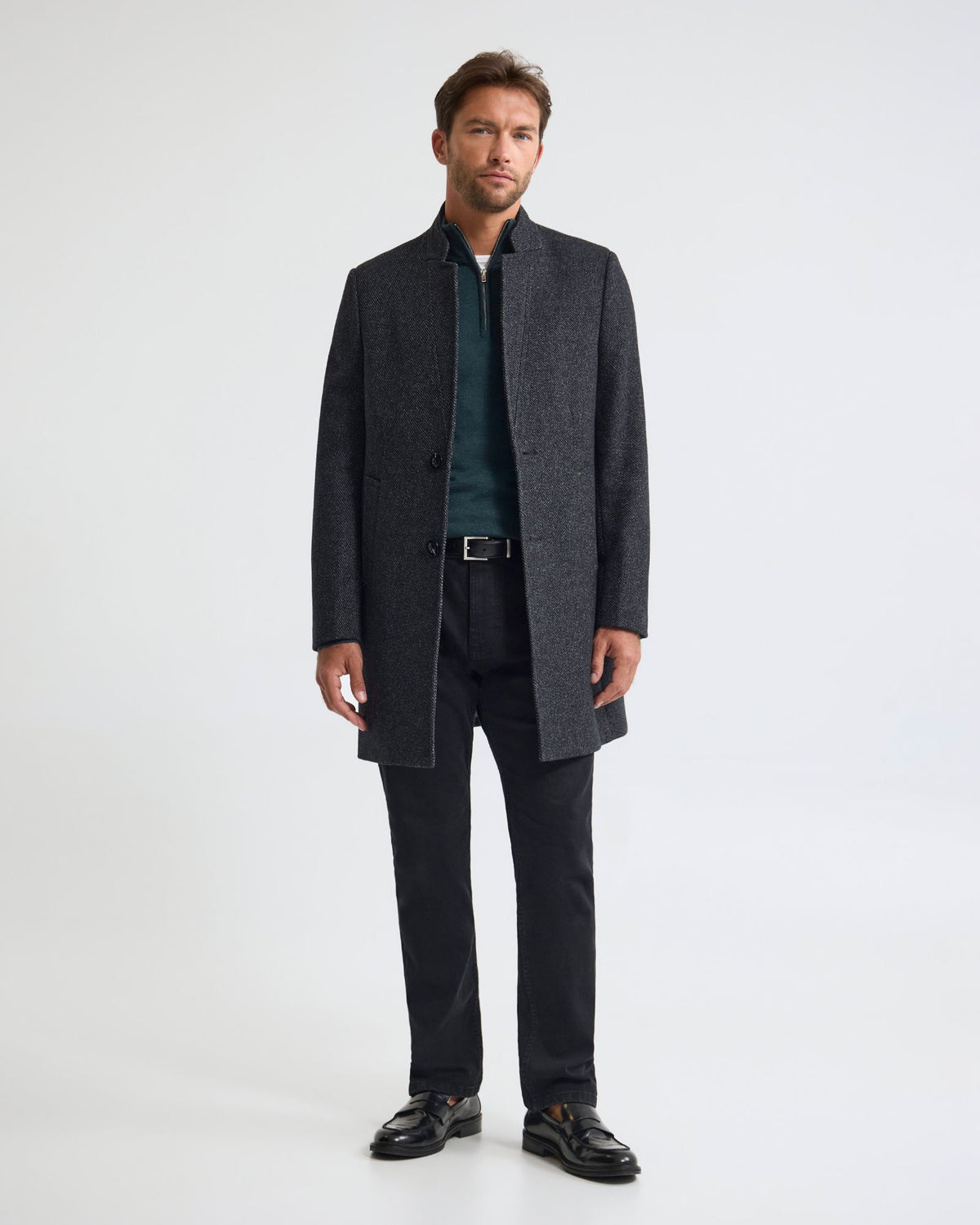 Austin Wool Rich Coat MENS JACKETS AND COATS