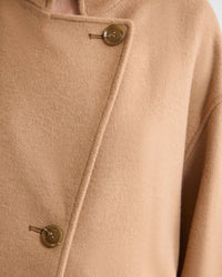 Talia Detachable Scarf Coat WOMENS SUITS JKTS COATS