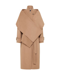 Talia Detachable Scarf Coat WOMENS SUITS JKTS COATS