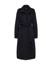 Emily Funnel Collar Wool Blend Coat WOMENS SUITS JKTS COATS