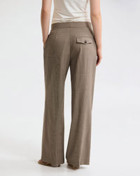 Belle Houndstooth Wool Pant