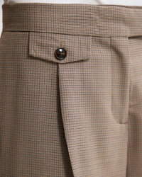 Belle Houndstooth Wool Pant