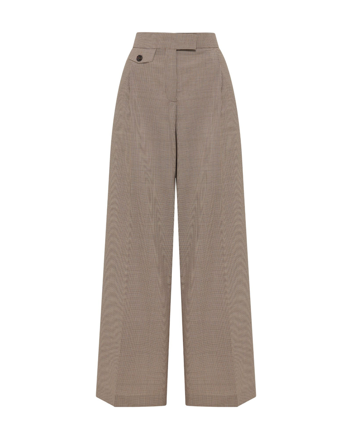 Belle Houndstooth Wool Pant WOMENS PANTS