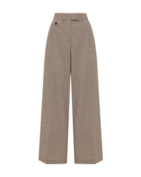 Belle Houndstooth Wool Pant WOMENS PANTS