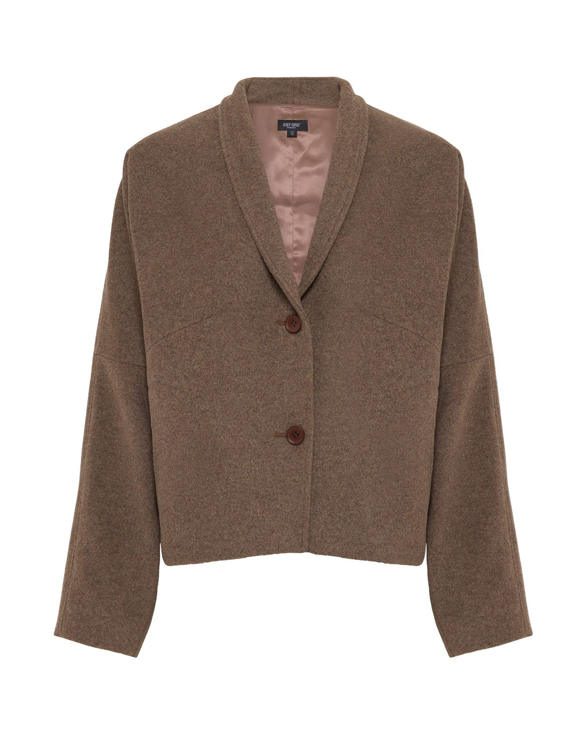 Asher Wool Blend Cocoon Jacket WOMENS KNITWEAR