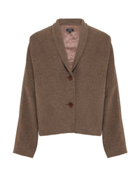 Asher Wool Blend Cocoon Jacket WOMENS KNITWEAR