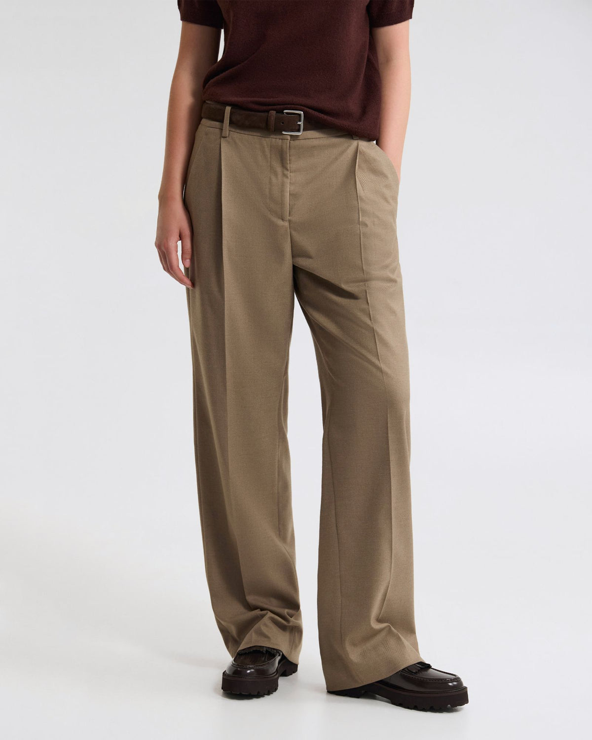 Evi Stretch Flannel Pant WOMENS PANTS