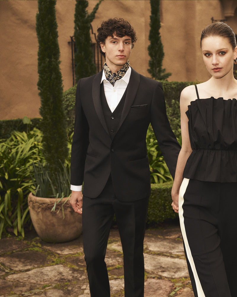 Dinner Suit Jacket With Shawl Neck