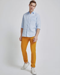 HOLLOWAY PURE LINEN SHIRT MENS SHIRTS