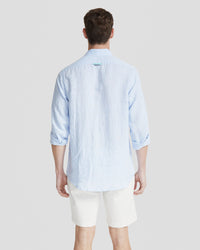 HOLLOWAY PURE LINEN SHIRT MENS SHIRTS