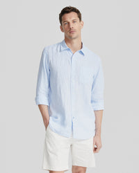 HOLLOWAY PURE LINEN SHIRT MENS SHIRTS