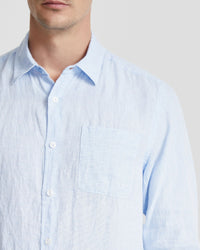 HOLLOWAY PURE LINEN SHIRT MENS SHIRTS