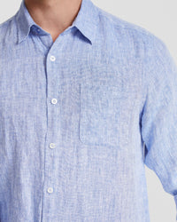 HOLLOWAY PURE LINEN SHIRT MENS SHIRTS