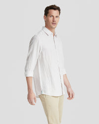 HOLLOWAY PURE LINEN SHIRT MENS SHIRTS