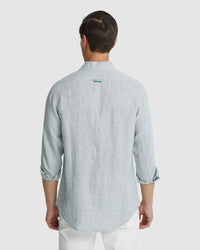 HOLLOWAY PURE LINEN SHIRT MENS SHIRTS