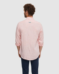 HOLLOWAY PURE LINEN SHIRT MENS SHIRTS