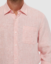 HOLLOWAY PURE LINEN SHIRT MENS SHIRTS