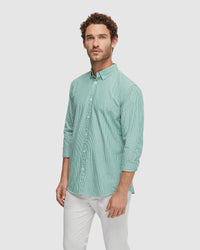 SHOREDITCH BUTTON DOWN STRIPE SHIRT MENS SHIRTS