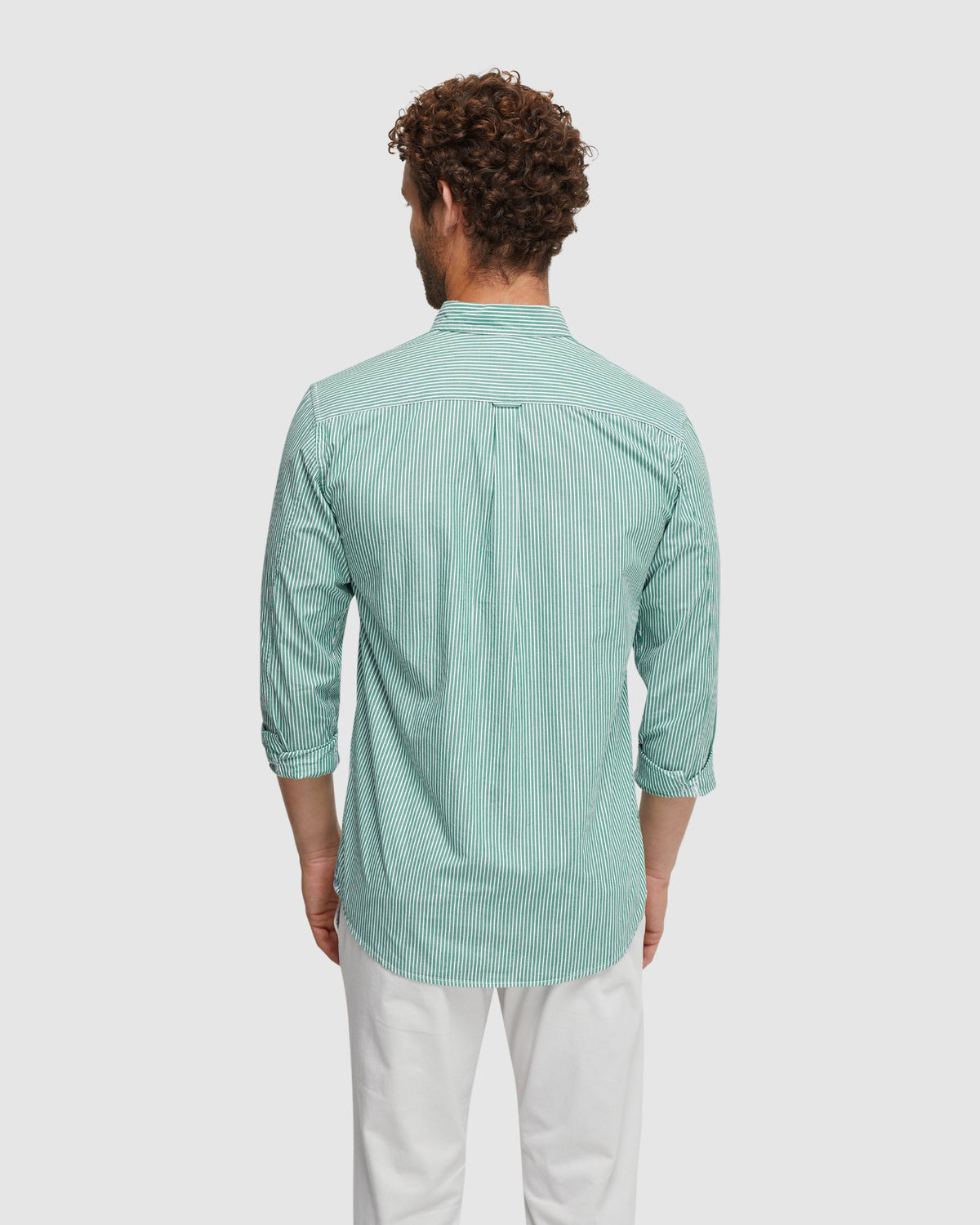 SHOREDITCH BUTTON DOWN STRIPE SHIRT MENS SHIRTS