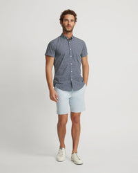 TOTTENHAM COTTON PRINTED SHORT SLEEVE SHIRT MENS SHIRTS