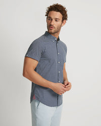 TOTTENHAM COTTON PRINTED SHORT SLEEVE SHIRT MENS SHIRTS