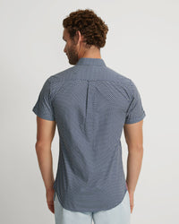 TOTTENHAM COTTON PRINTED SHORT SLEEVE SHIRT MENS SHIRTS