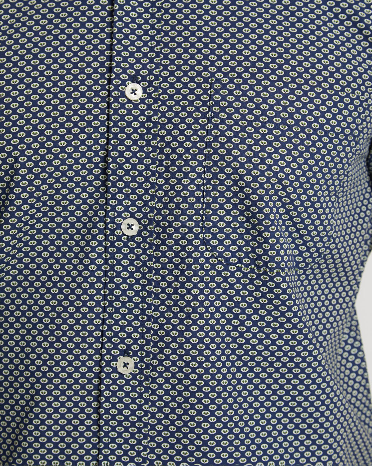 TOTTENHAM COTTON PRINTED SHORT SLEEVE SHIRT MENS SHIRTS