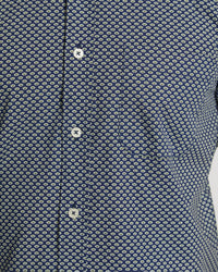 TOTTENHAM COTTON PRINTED SHORT SLEEVE SHIRT MENS SHIRTS