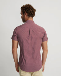 TOTTENHAM COTTON PRINTED SHORT SLEEVE SHIRT MENS SHIRTS