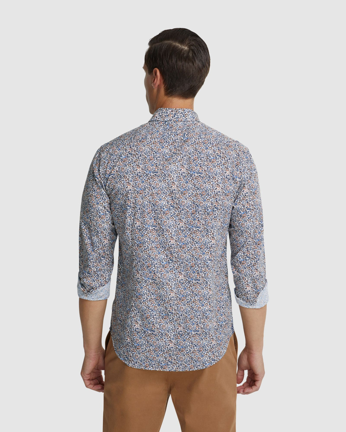 KENTON PRINTED COTTON SHIRT MENS SHIRTS
