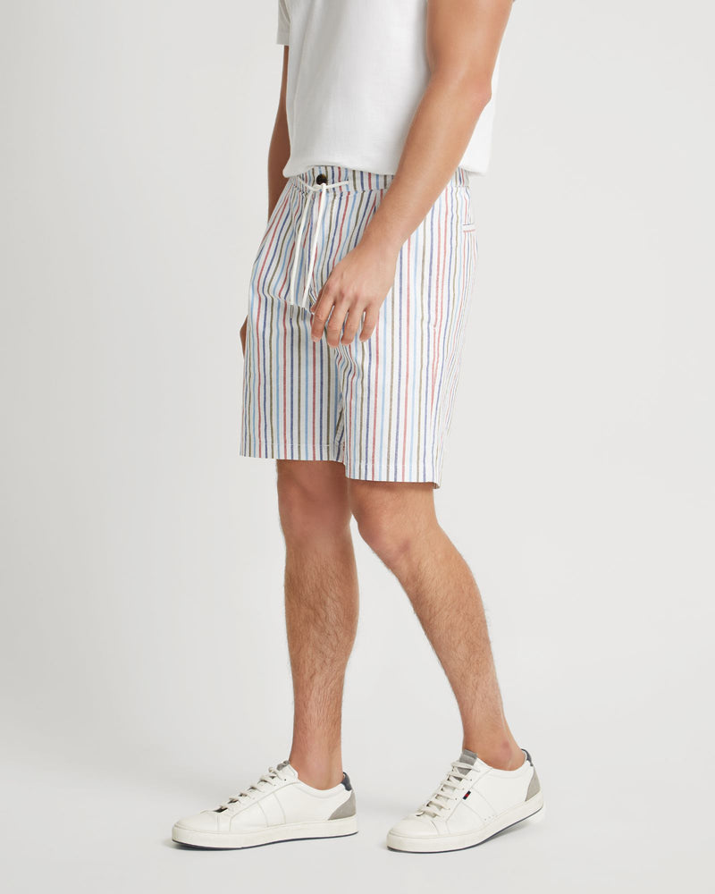 BARNEY COTTON STRIPE SHORTS MENS SHORTS